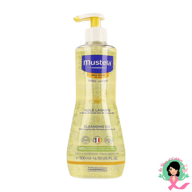 Mustela Huile Lavante Peau Sèche 500ml
