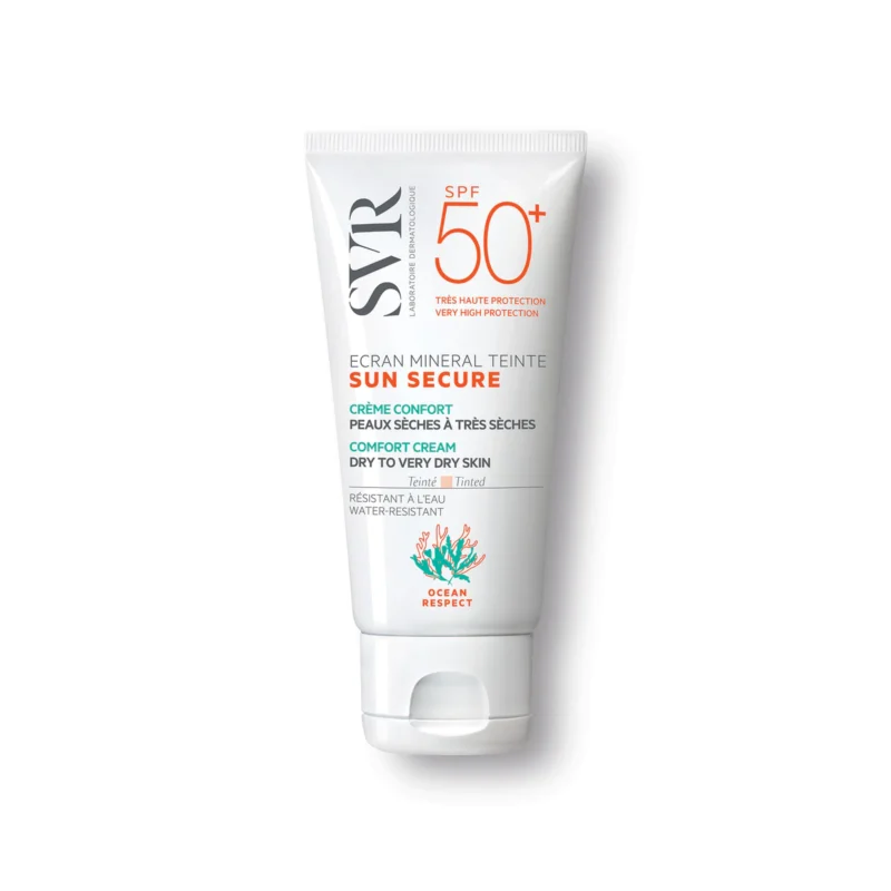 SUN SECURE Écran Minéral Teinté Peaux Sèche à Trés Séches