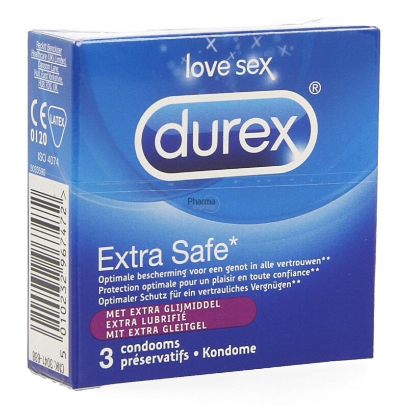 Durex préservatifs Extra Safe