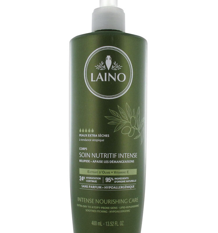 LAINO LAIT SOIN NUTRITIF INTENSE à l'Extrait d'olive 400ML